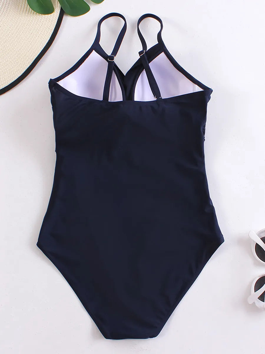 Semm - Costumi da bagno Plus-Size Eleganti con Volant - Ultimo Giorno 80% di Sconto!