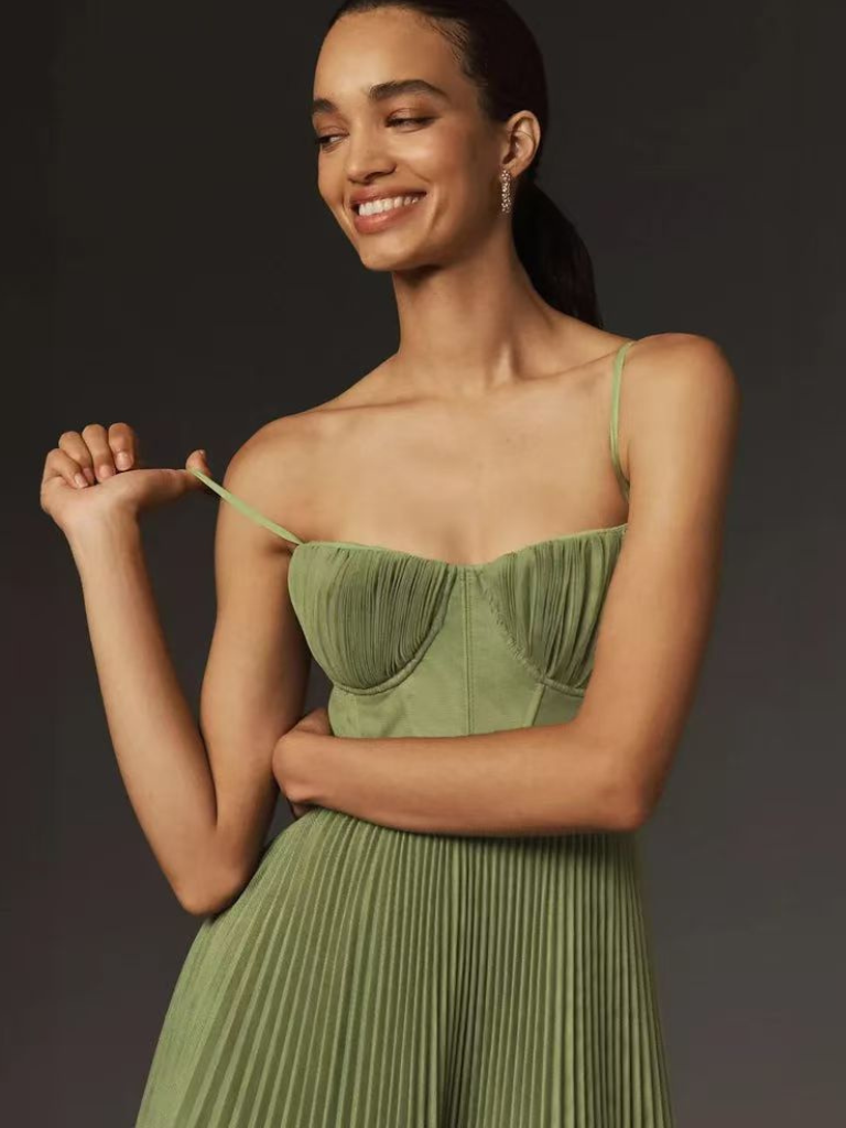 Jasira™ | Vestito Pieghettato Romantico