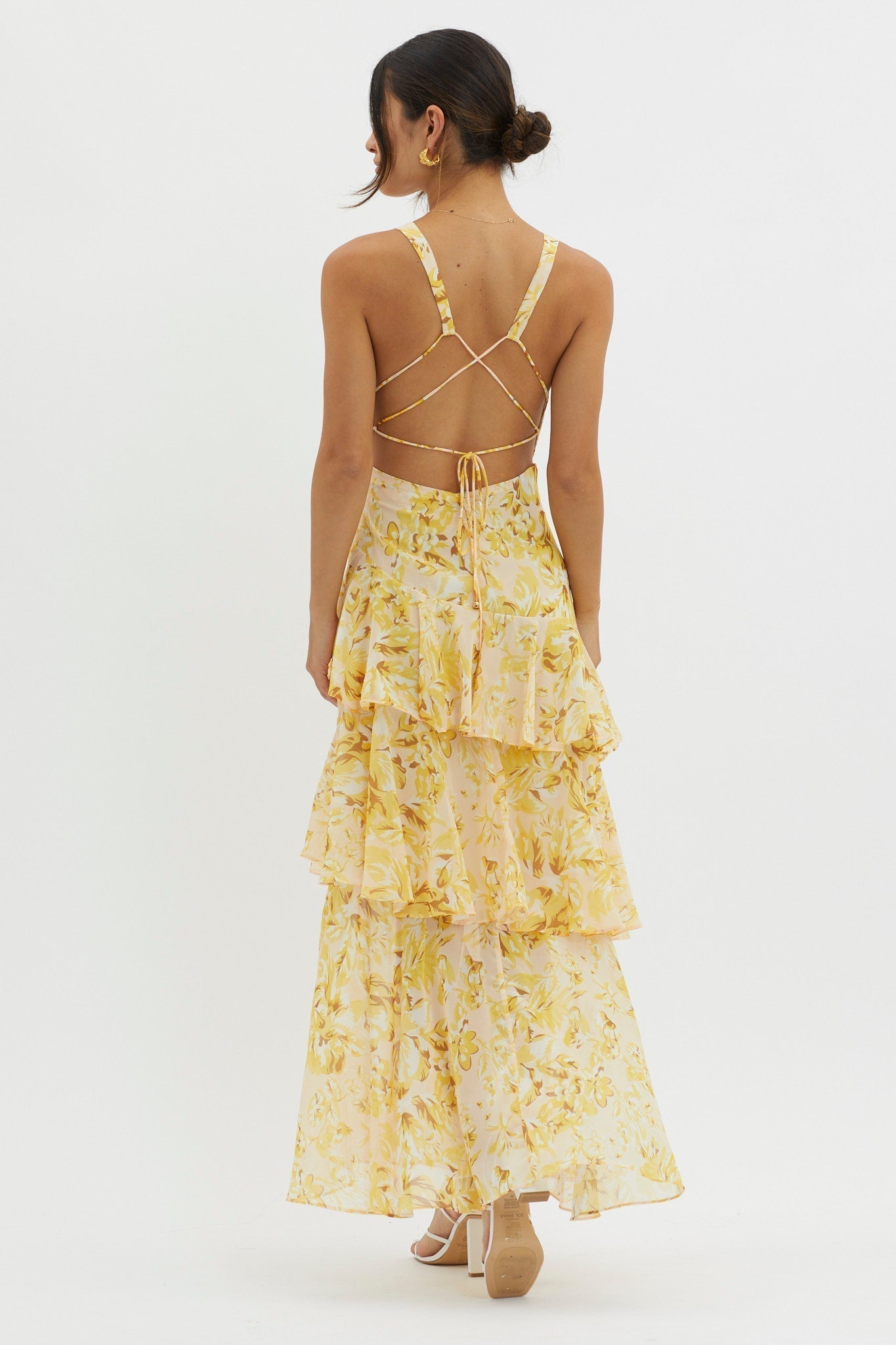 Faye™ | Abito Midi Bloom Shift