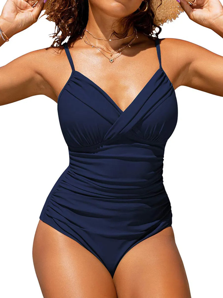 Semm - Costumi da bagno Plus-Size Eleganti con Volant - Ultimo Giorno 80% di Sconto!