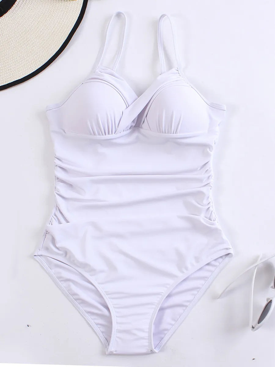 Semm - Costumi da bagno Plus-Size Eleganti con Volant - Ultimo Giorno 80% di Sconto!