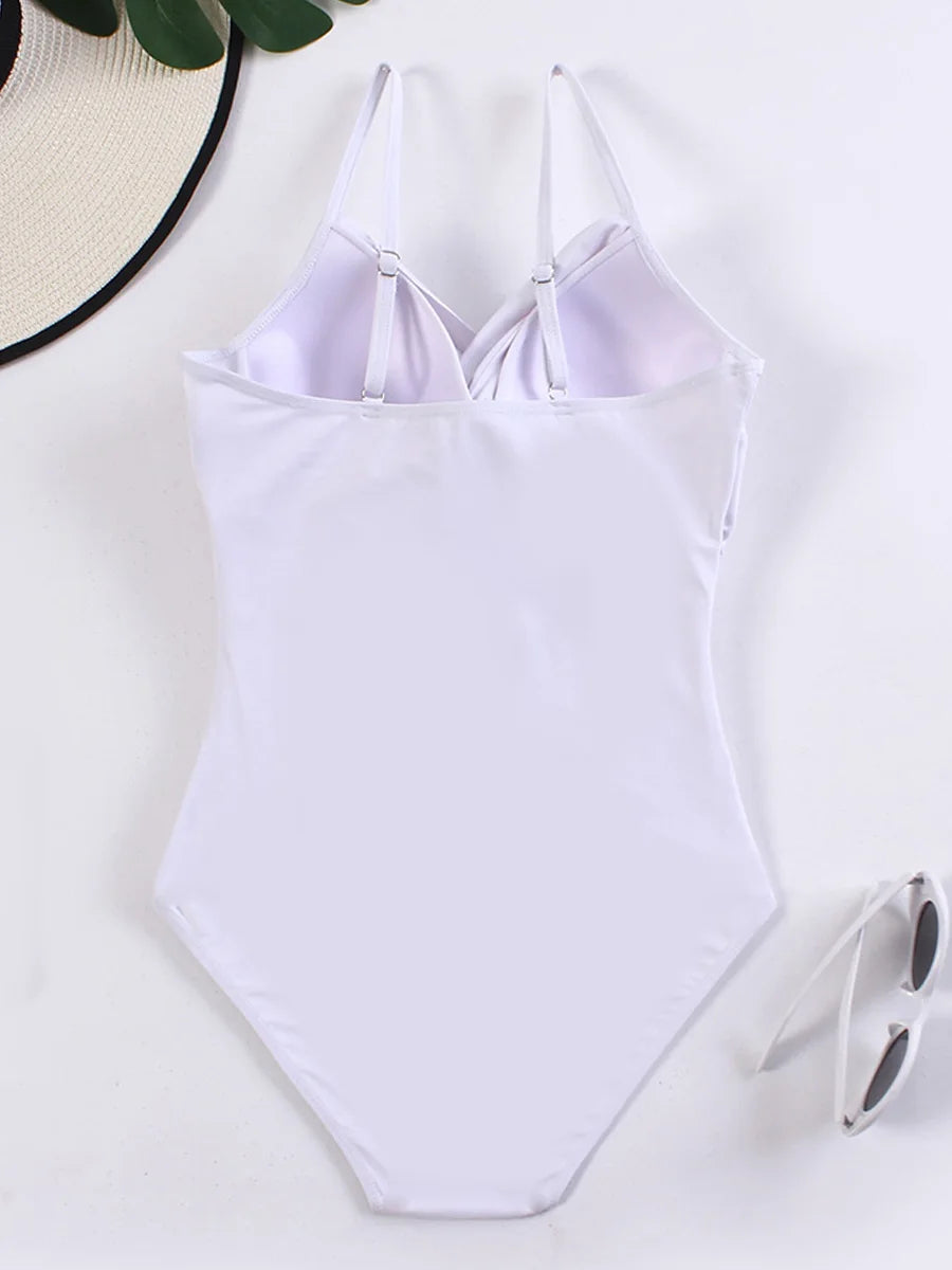 Semm - Costumi da bagno Plus-Size Eleganti con Volant - Ultimo Giorno 80% di Sconto!