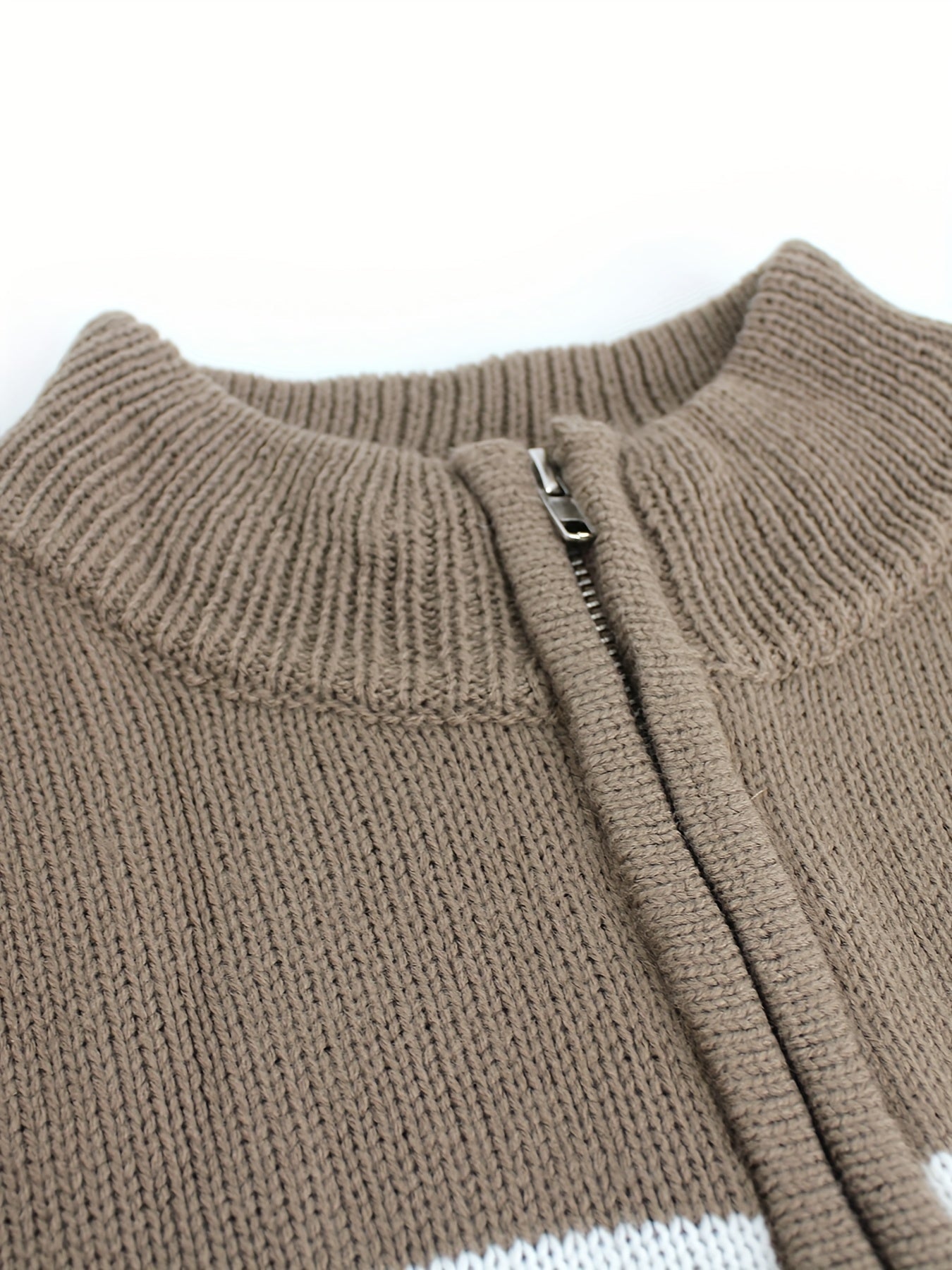 Erin | Maglione a Strisce con Zip