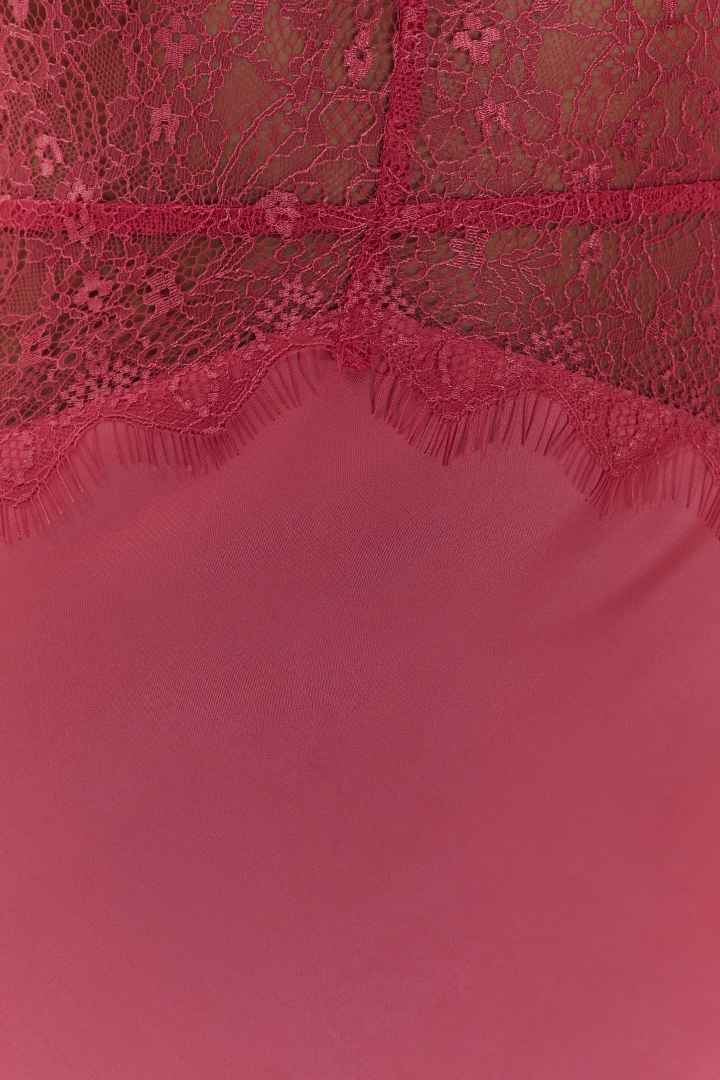 Kalira™ | Abito Maxi in Pizzo Satinato
