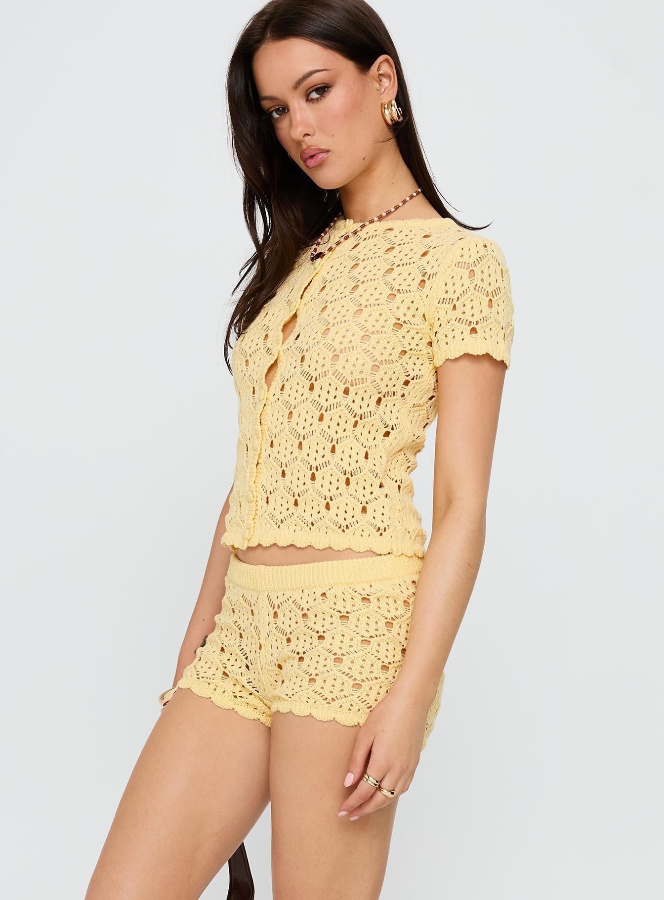 Allegra™ | Set Coordinato in Pizzo Avorio