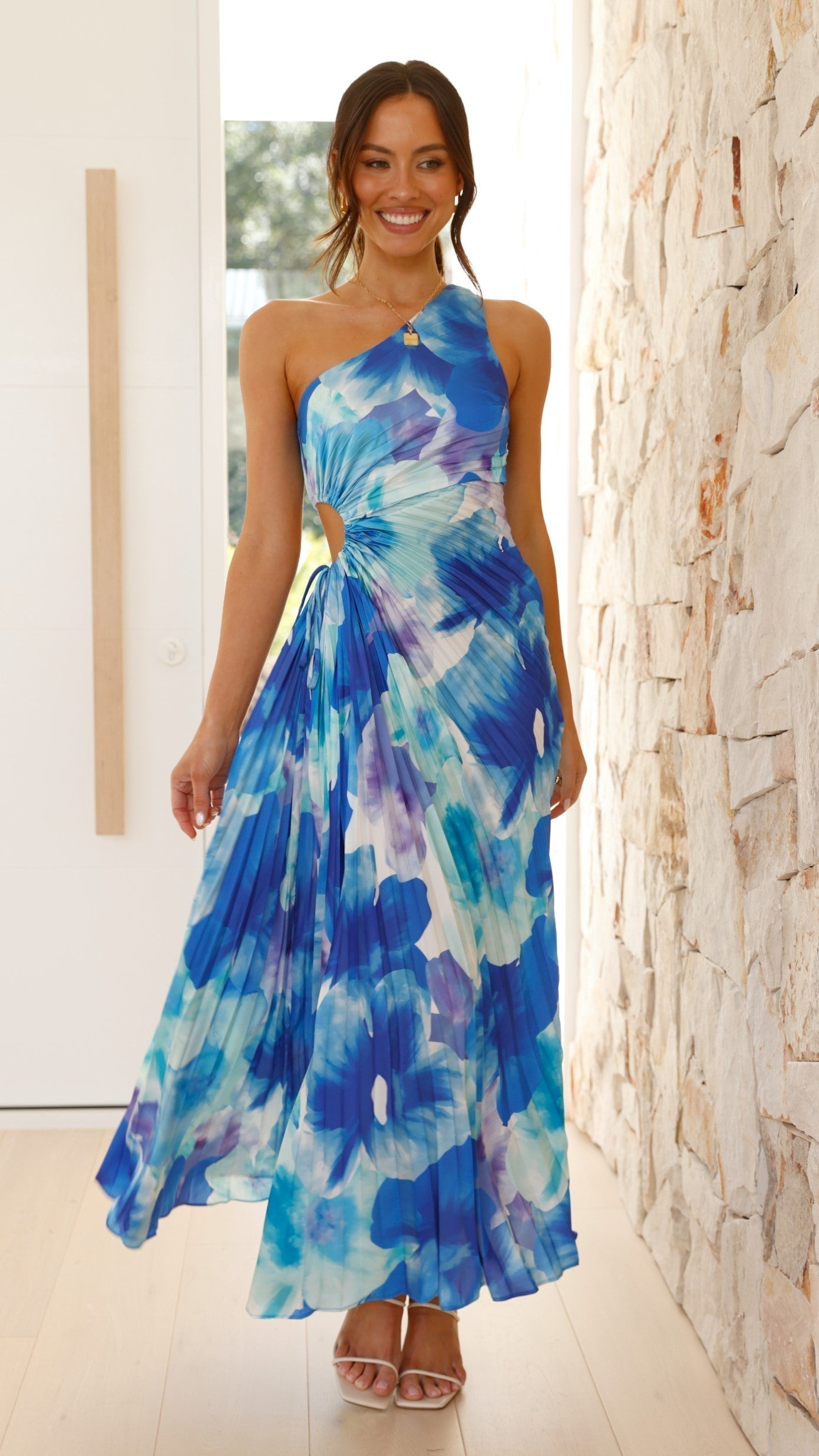 Sienna™ | Abito Maxi Elegante con Cut-Out