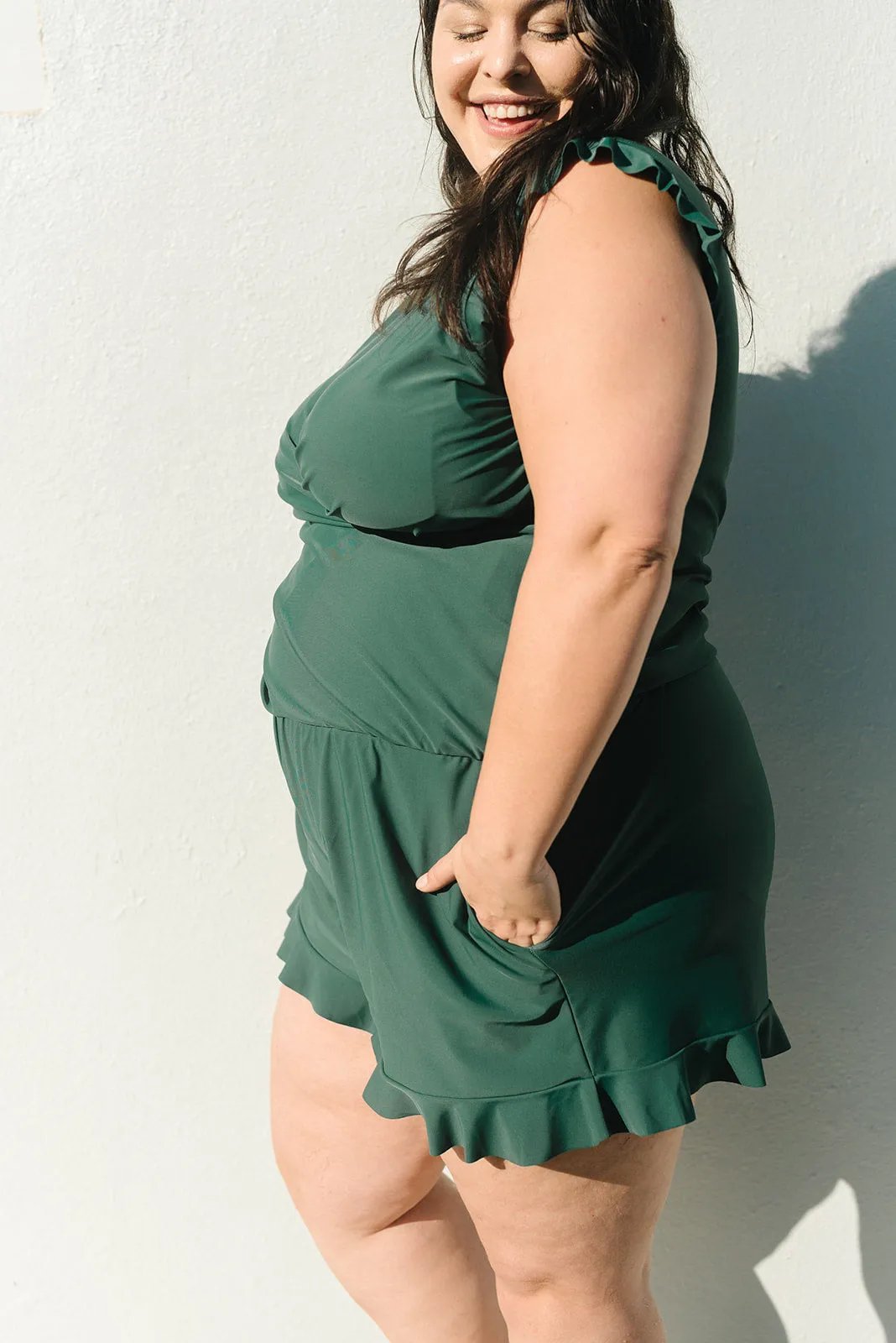 Anouk – Costume da bagno con volant e supporto per il seno - Ultimo giorno 80% di sconto!