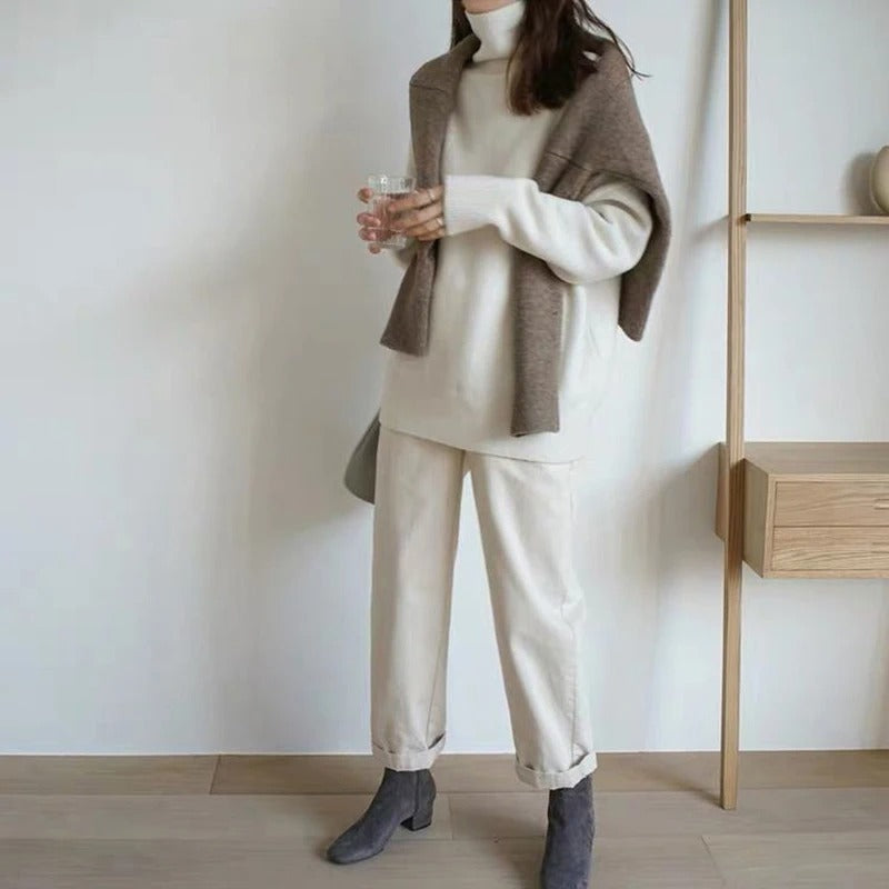 Julia | Maglione con Collo Alto