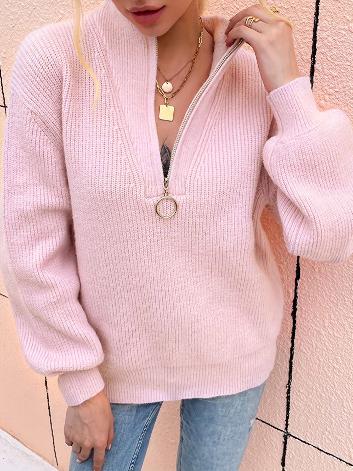 Faye | Maglione con Zip