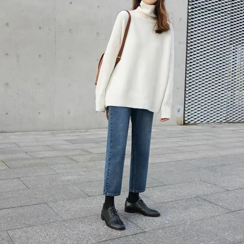 Julia | Maglione con Collo Alto