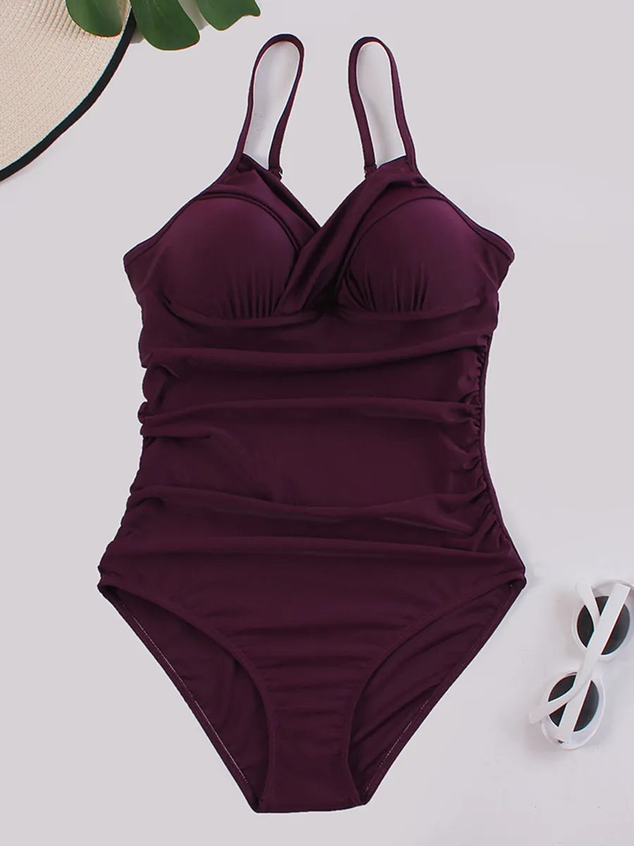 Semm - Costumi da bagno Plus-Size Eleganti con Volant - Ultimo Giorno 80% di Sconto!