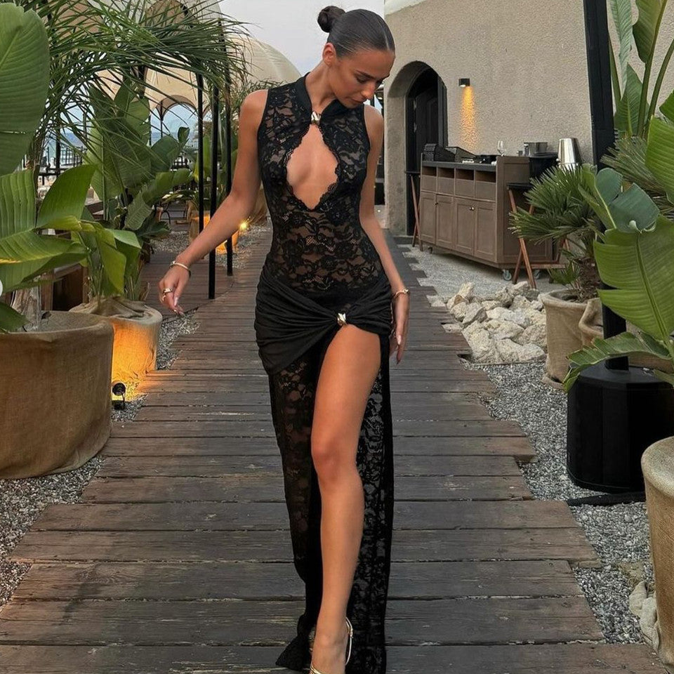 Talina™ | Maxi con Accenti Dorati