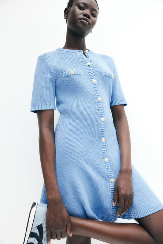 Carolina™ | Abito Mini Plissettato