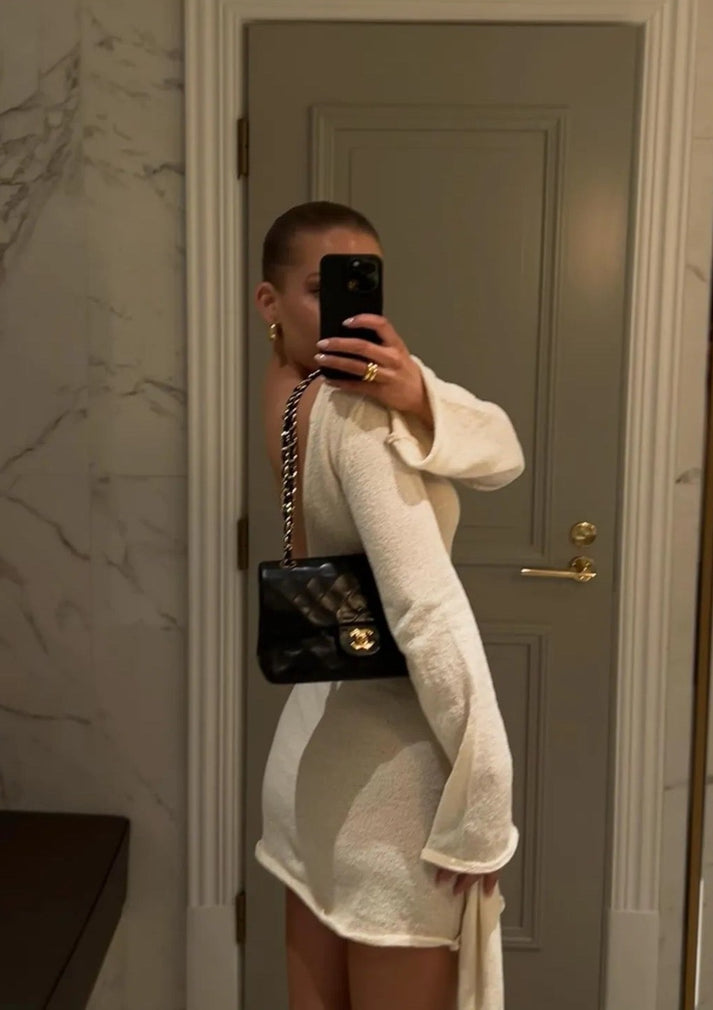 Velquira™ | Abito Mini con Sciarpa