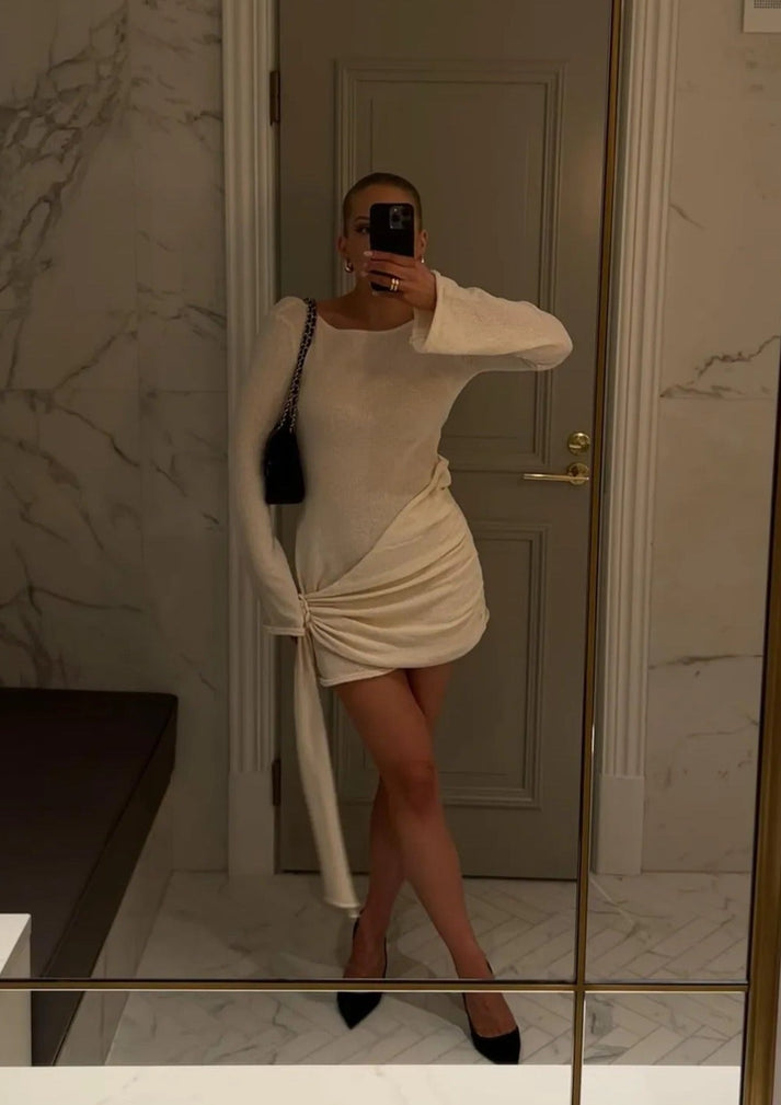 Velquira™ | Abito Mini con Sciarpa