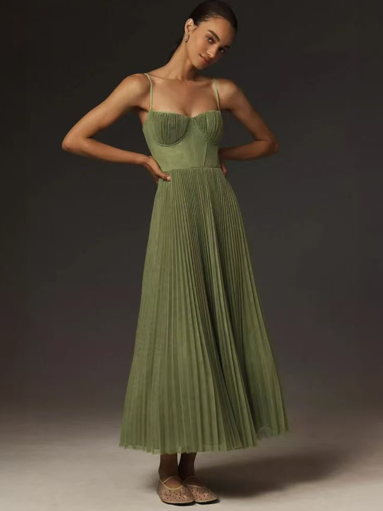 Jasira™ | Vestito Pieghettato Romantico