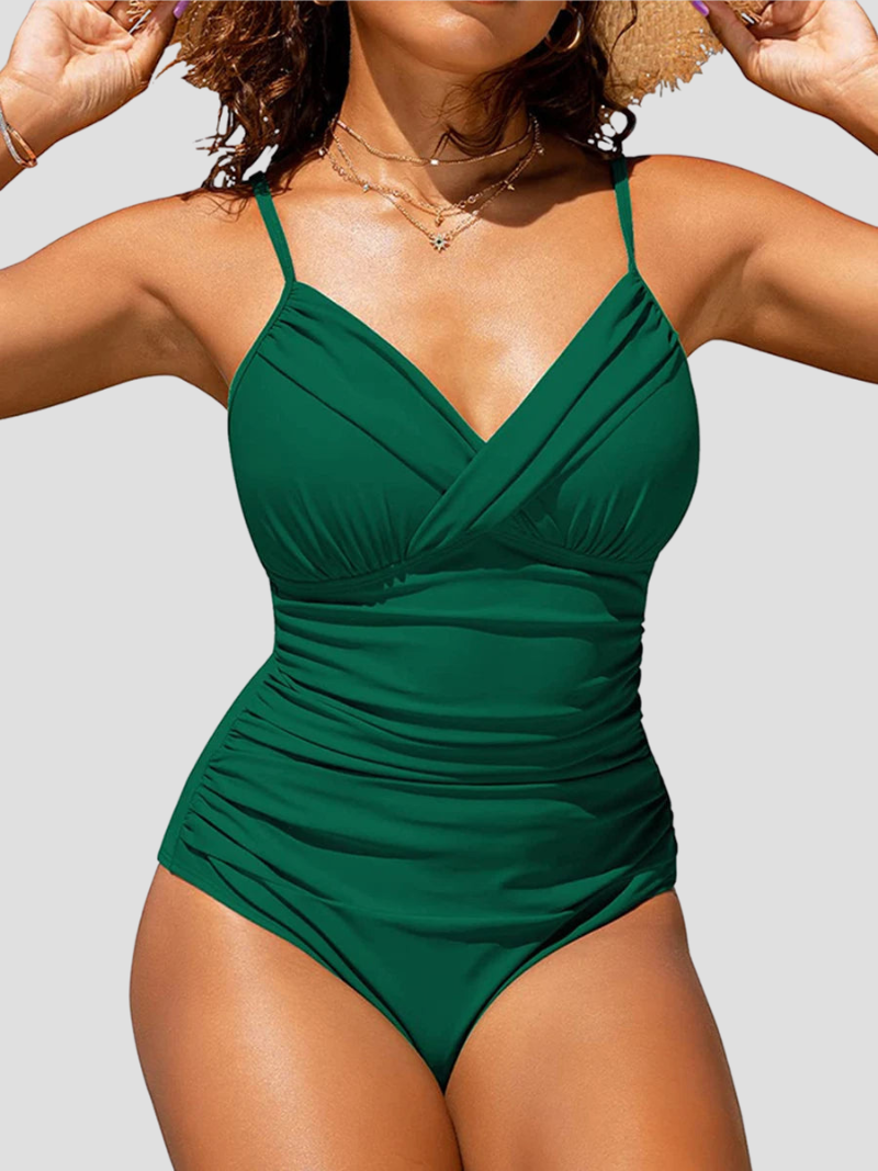 Semm - Costumi da bagno Plus-Size Eleganti con Volant - Ultimo Giorno 80% di Sconto!