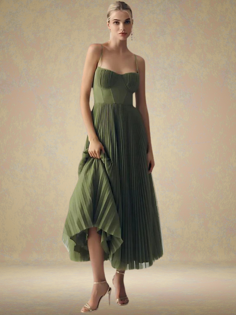 Jasira™ | Vestito Pieghettato Romantico
