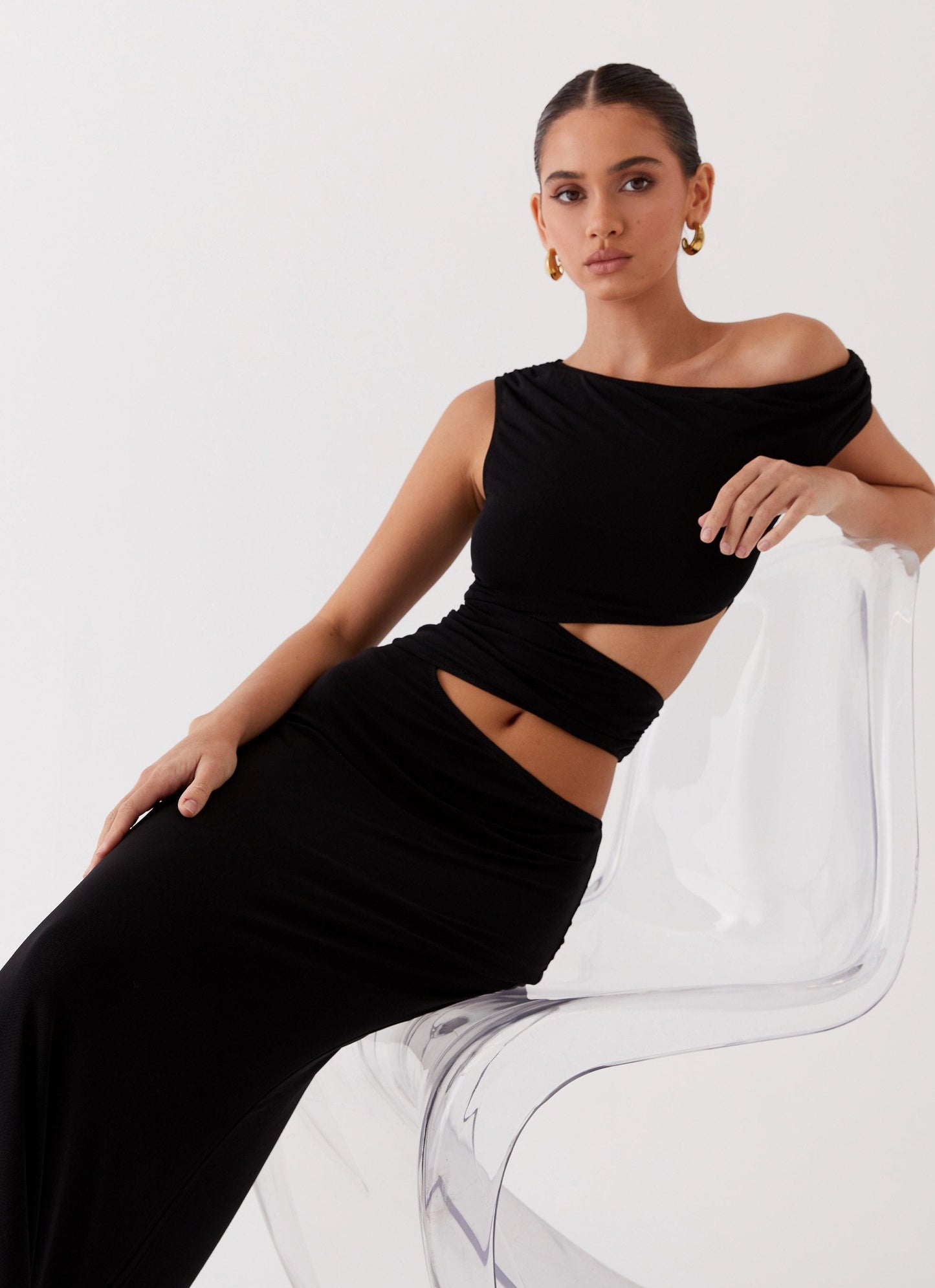Marlie™ | Abito Maxi con Volant