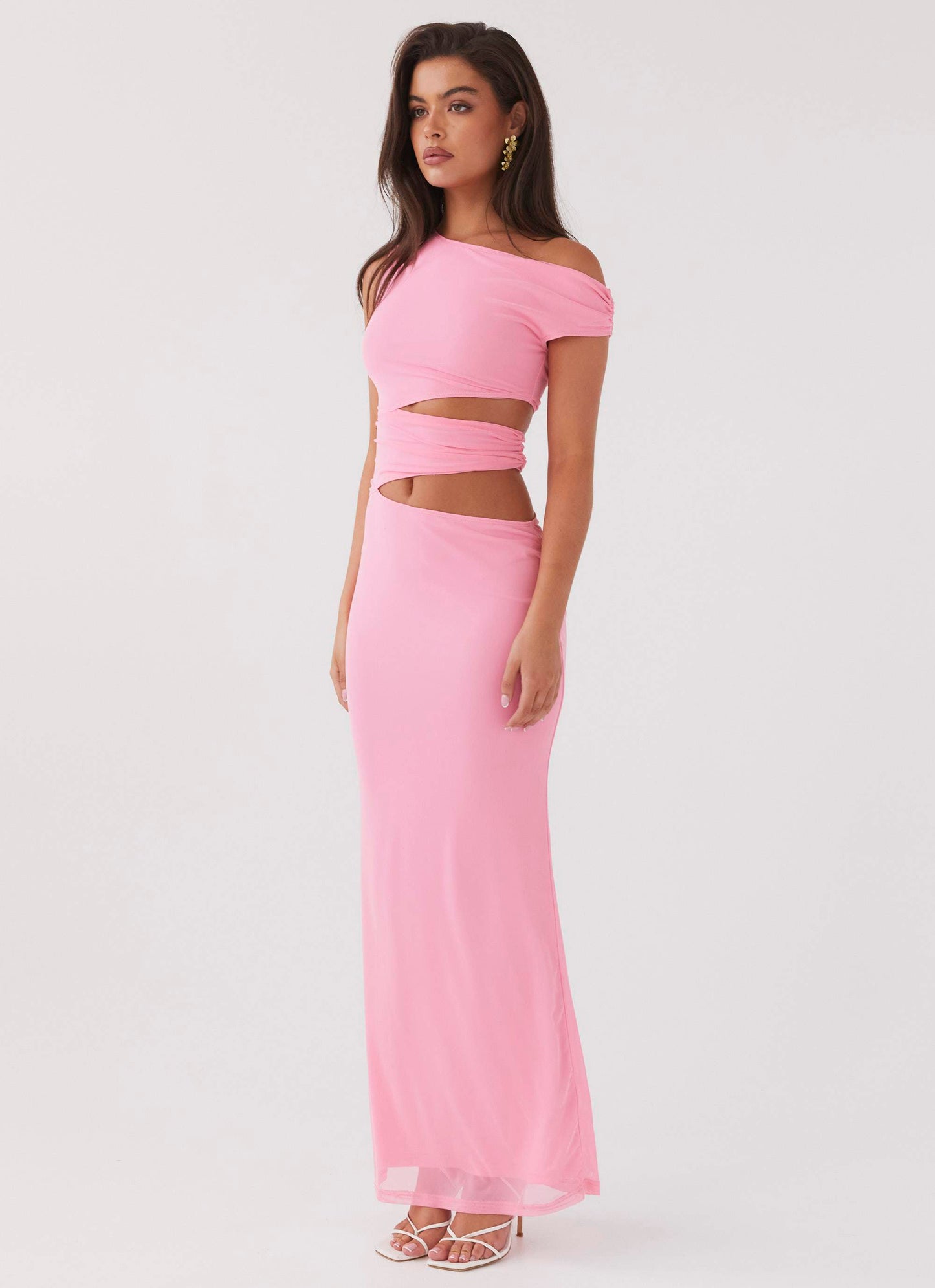 Marlie™ | Abito Maxi con Volant