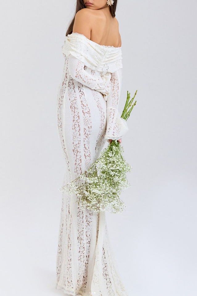 Lena™ | Vestito Maxi Dettagliato