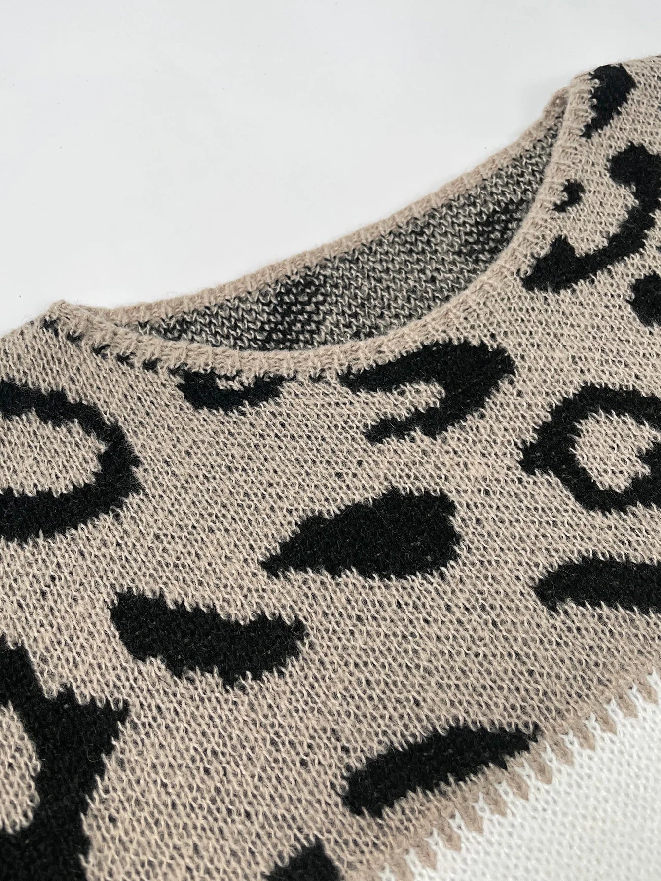 Lela | Maglione con Stampa Leopardo