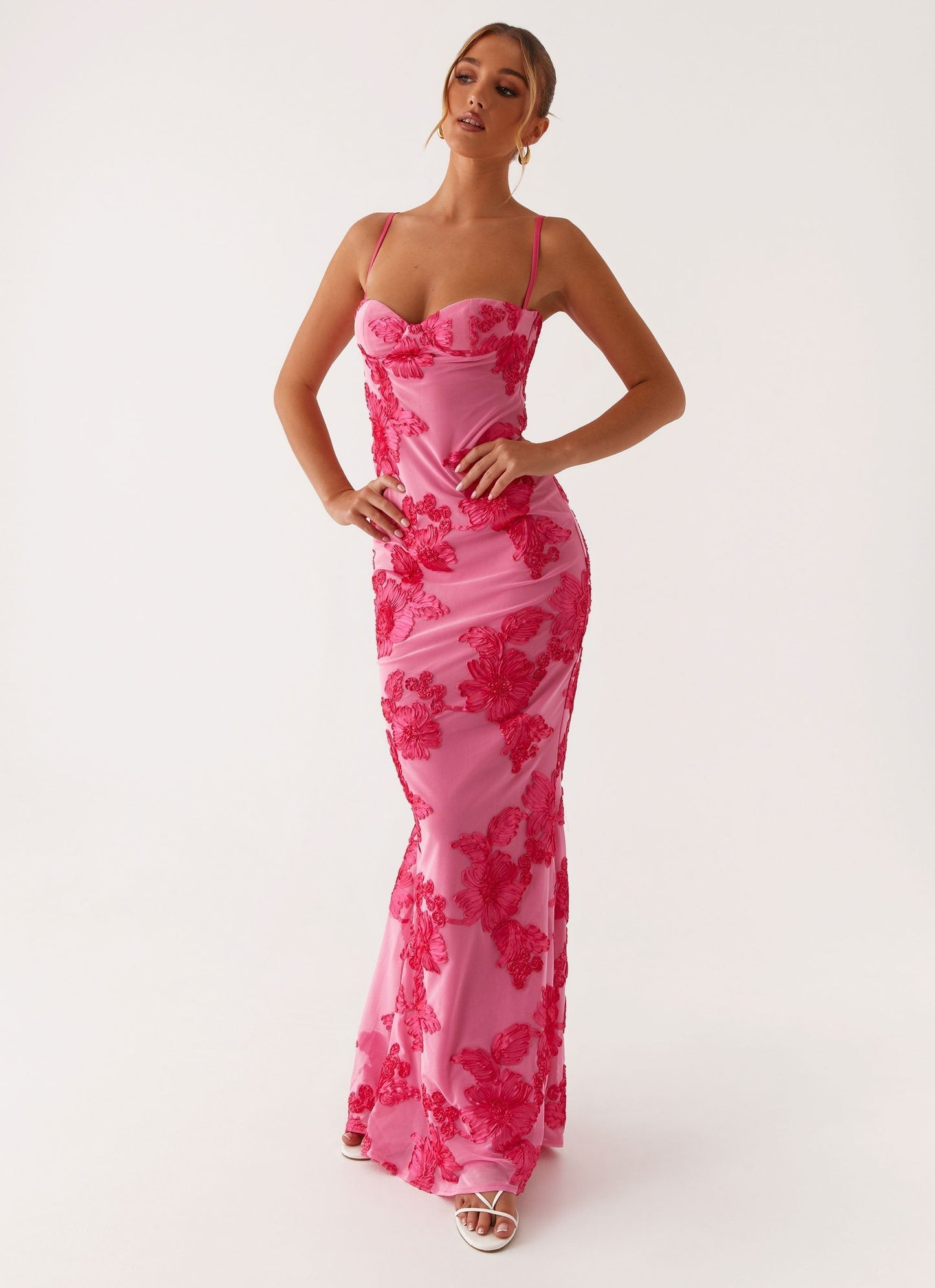 Soraya™ | Abito Maxi Ricamato