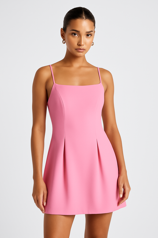 Amelina™ | Abito Mini Pieghettato