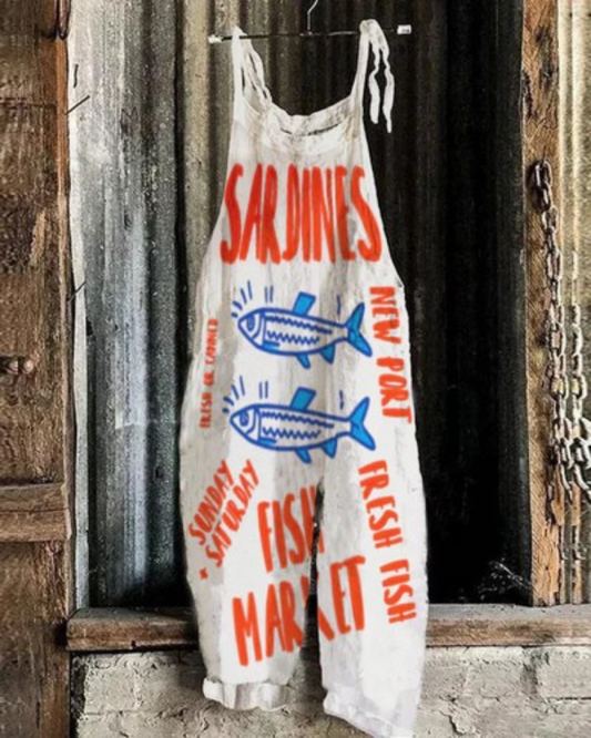 Tuta Vintage a Gamba Larga Donna - Stile e Comfort Senza Sforzo