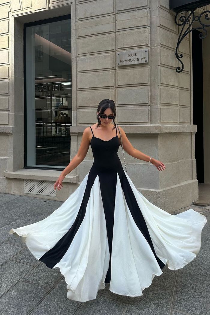 Eliana | Vestito Maxi a Pannelli