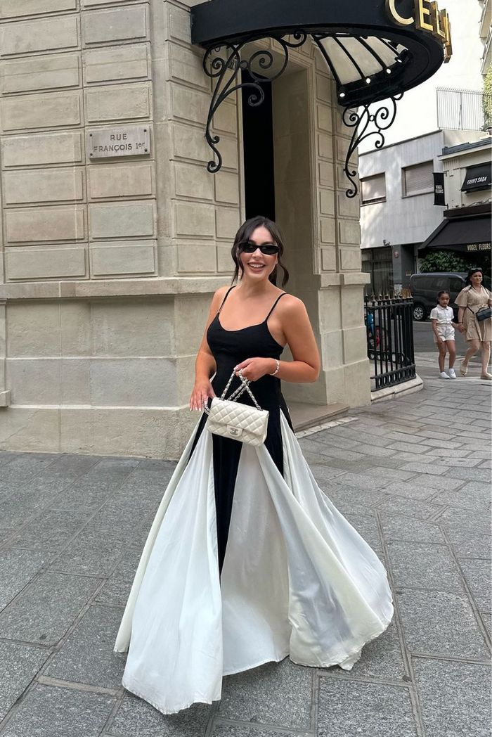 Eliana | Vestito Maxi a Pannelli