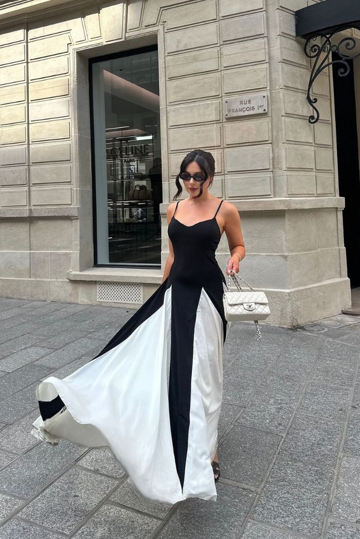 Eliana | Vestito Maxi a Pannelli