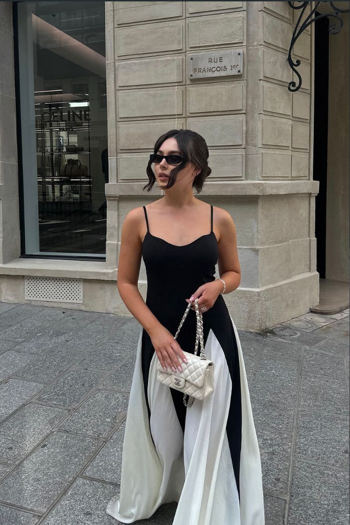 Eliana | Vestito Maxi a Pannelli