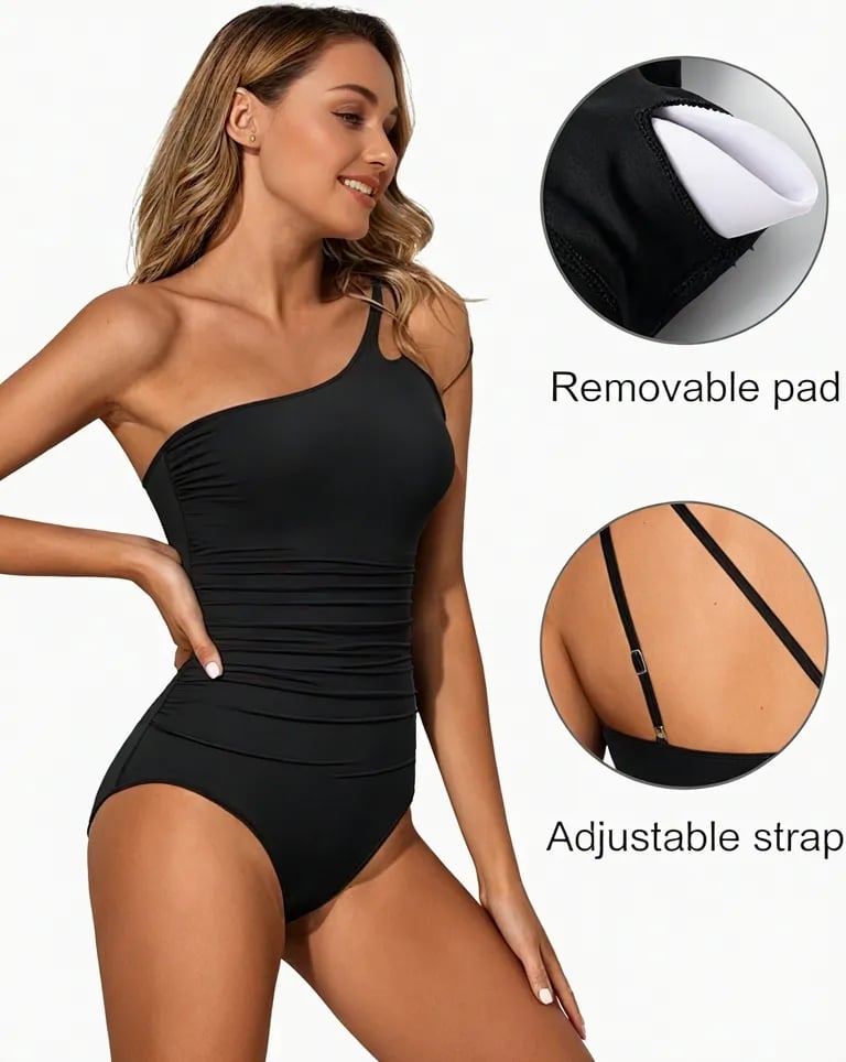 Grace | Costume da Bagno a Spalla Unica - Ultimo Giorno 80% di Sconto!