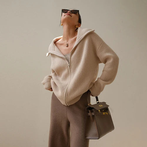 Ava | Maglione con Zip