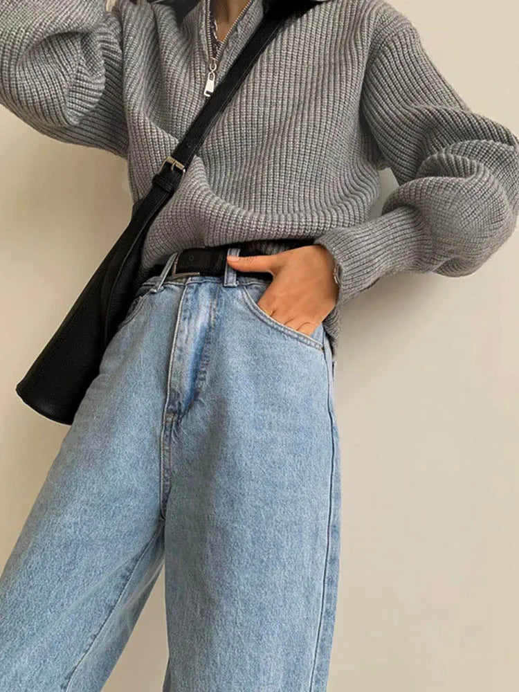 Ava | Maglione con Zip