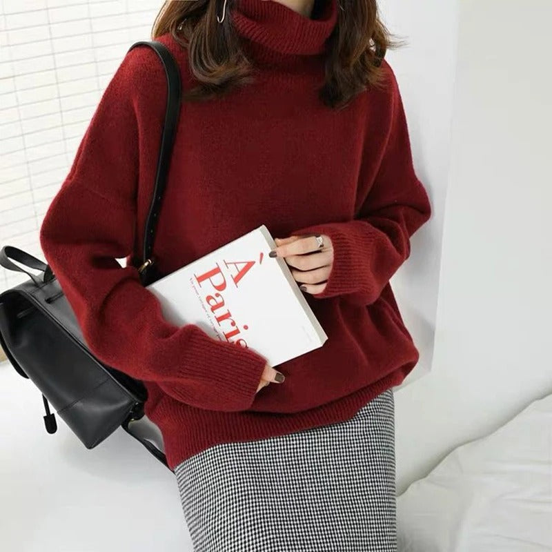 Julia | Maglione con Collo Alto