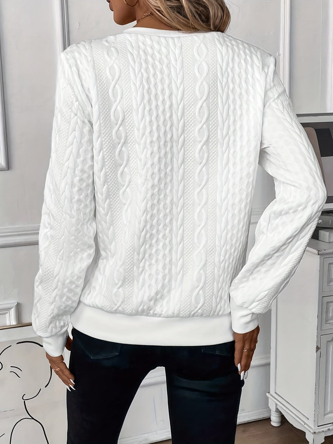Joy | Elegante Maglione Lavorato a Maglia