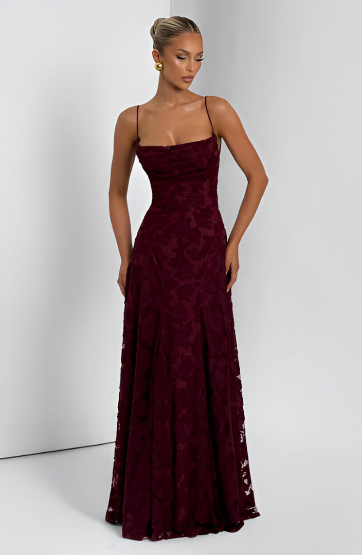 Francisa™ | Abito Maxi in Pizzo con Corsetto