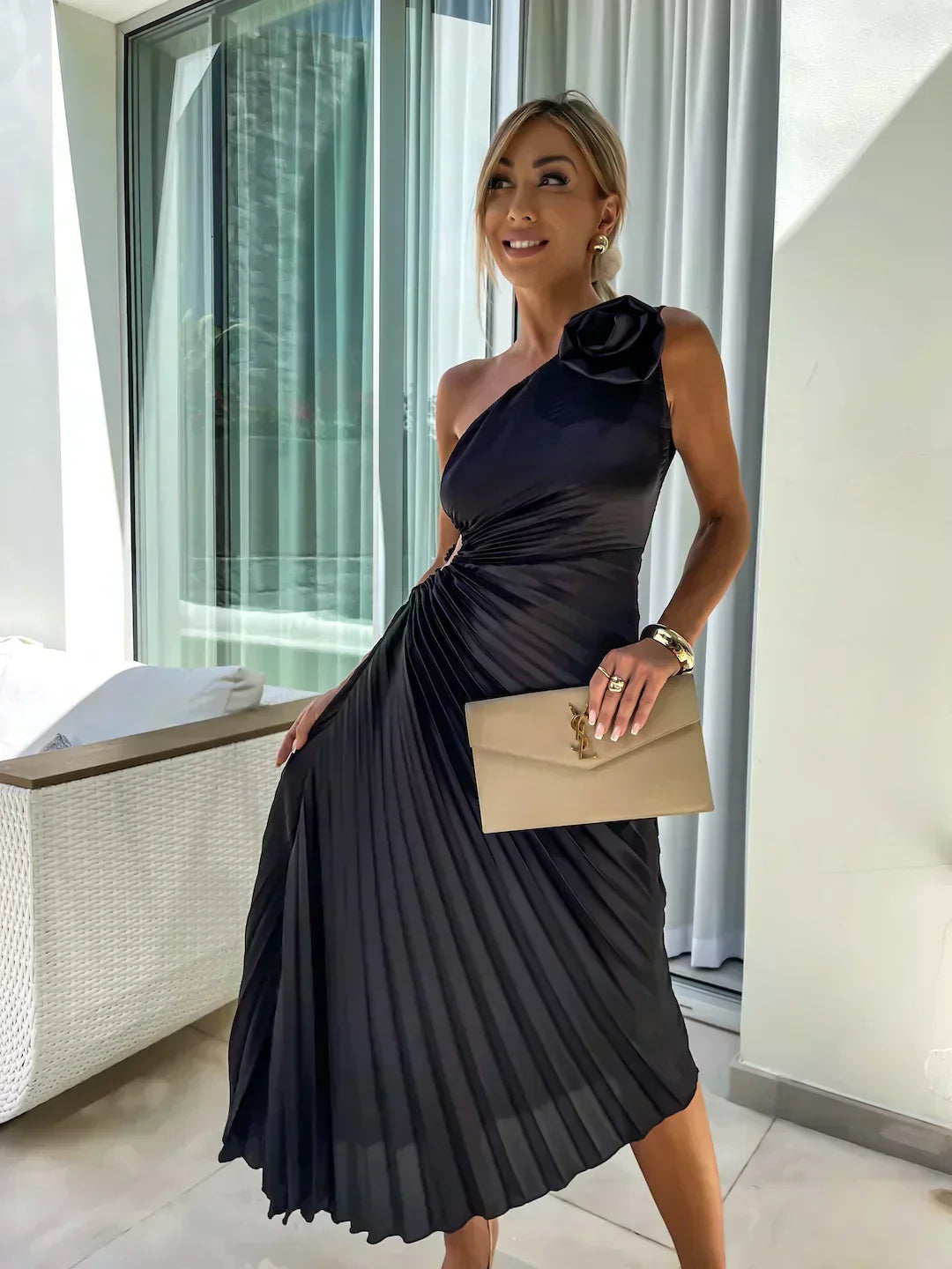 Camila | Abito Floreale Romantico
