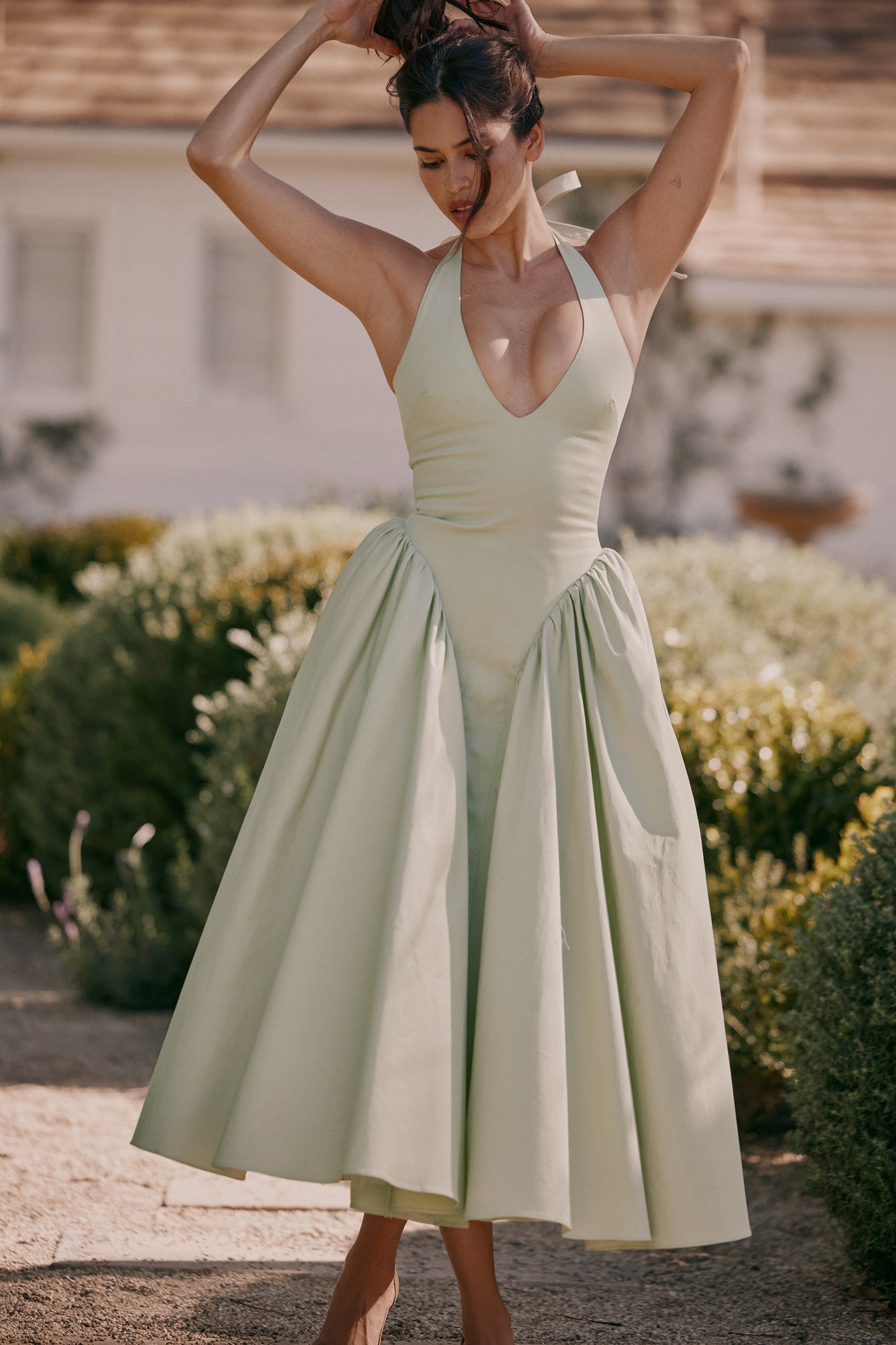 Liana™ | Abito Midi Arricciato