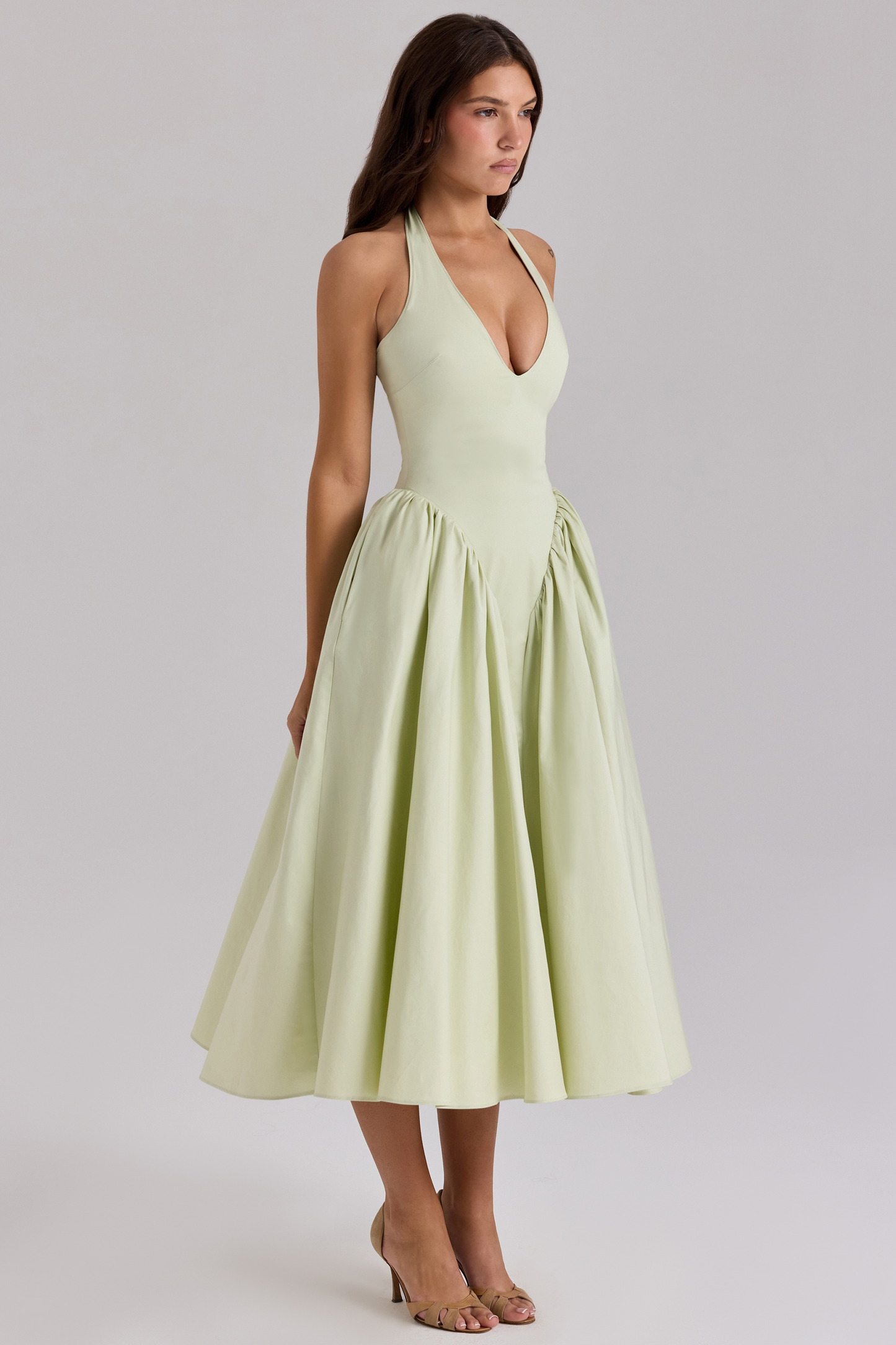 Liana™ | Abito Midi Arricciato