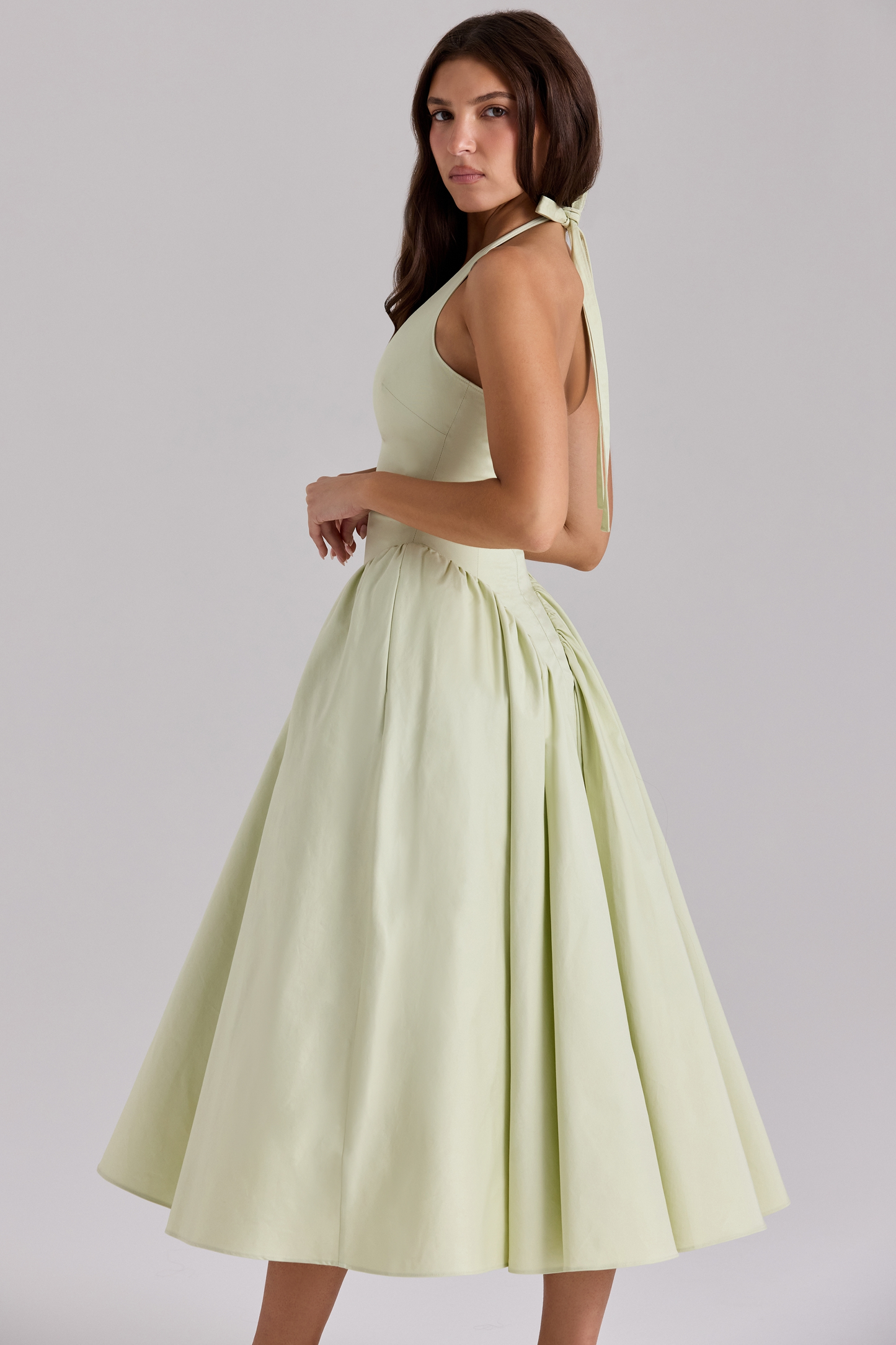 Liana™ | Abito Midi Arricciato