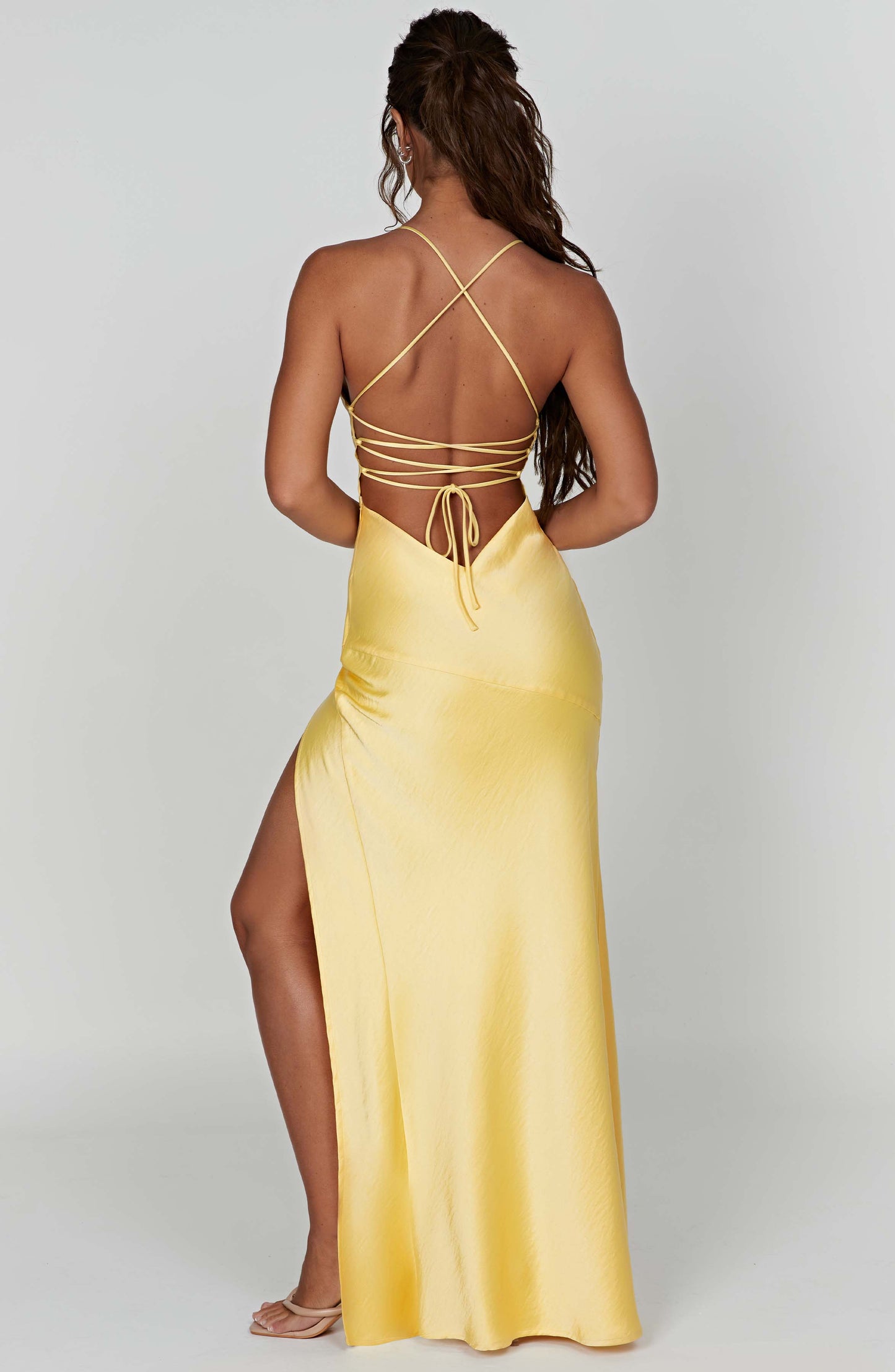 Meliva™ | Abito Maxi con Spacco Alto