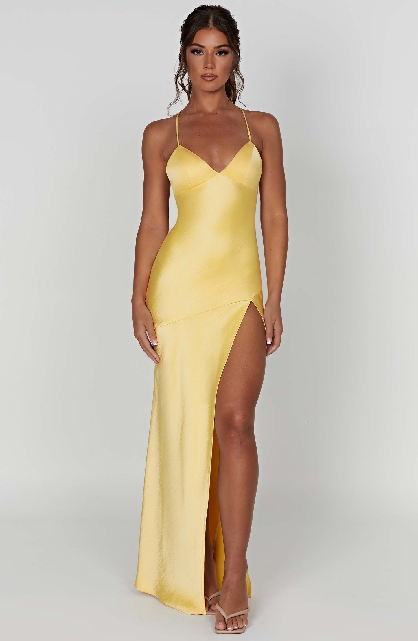 Meliva™ | Abito Maxi con Spacco Alto