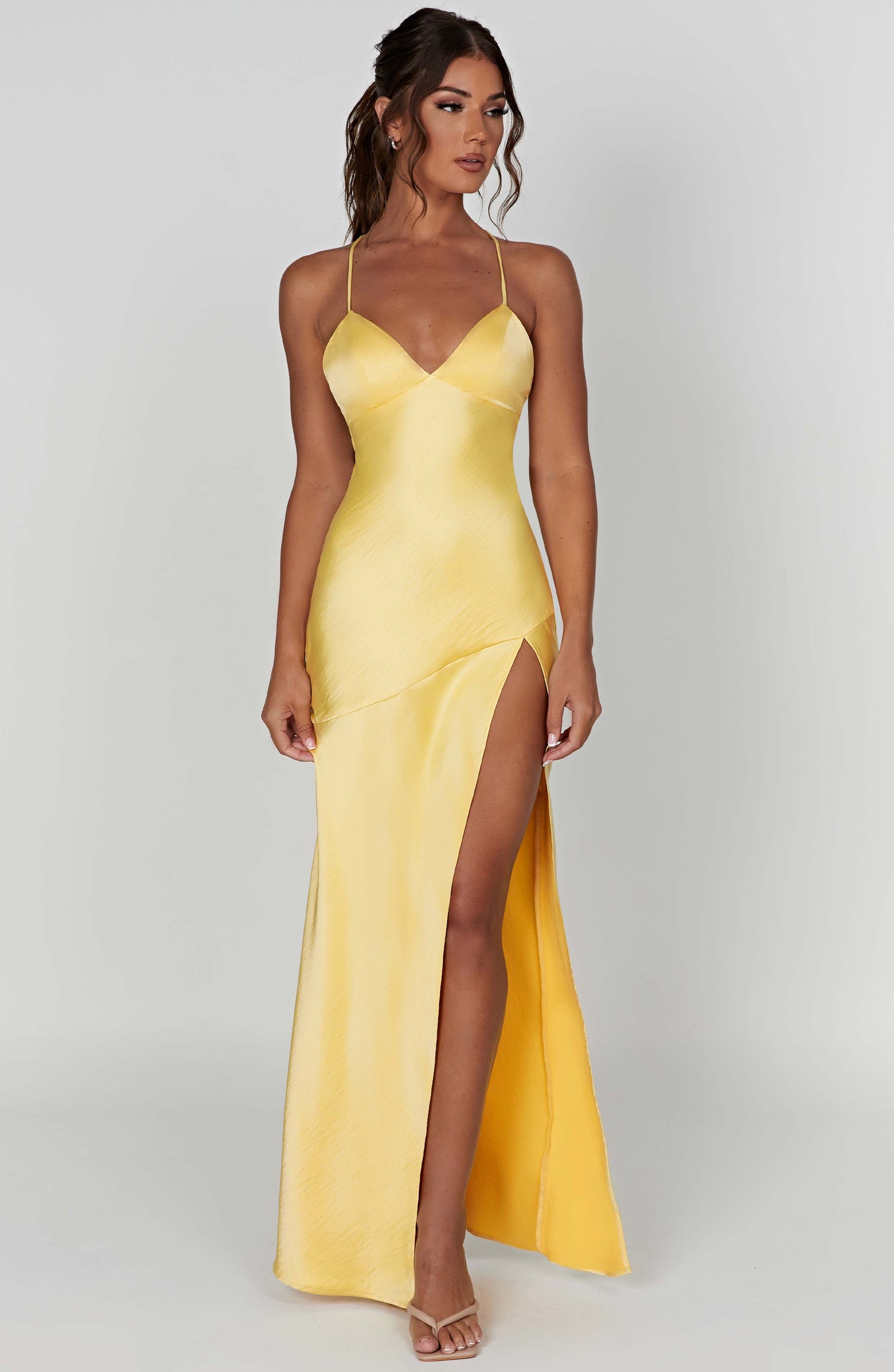 Meliva™ | Abito Maxi con Spacco Alto