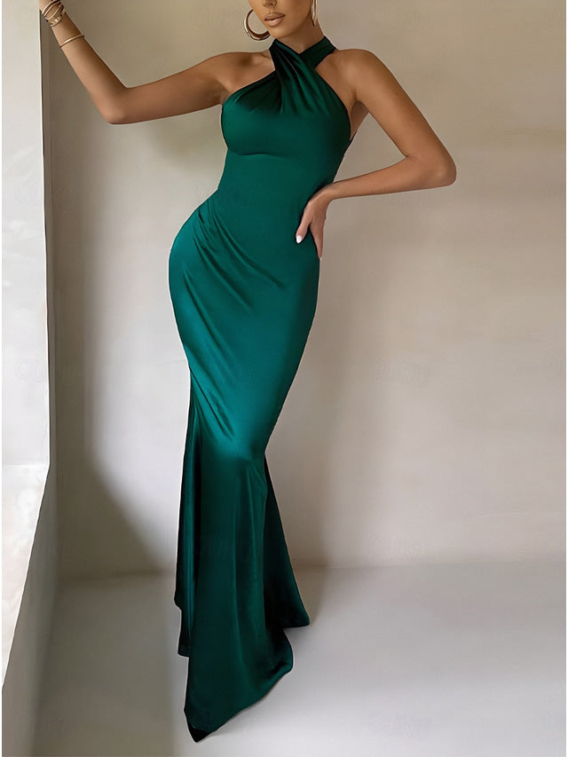 Solenyra™ | Abito Maxi Halter