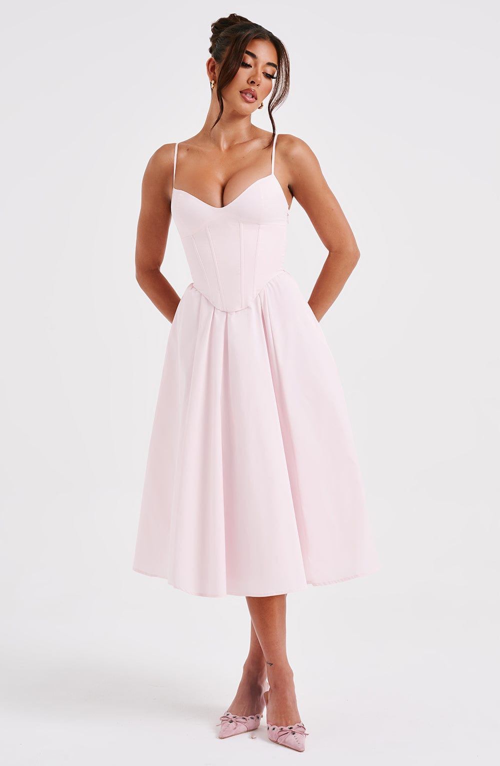 Grace™ | Abito Midi Corsetto