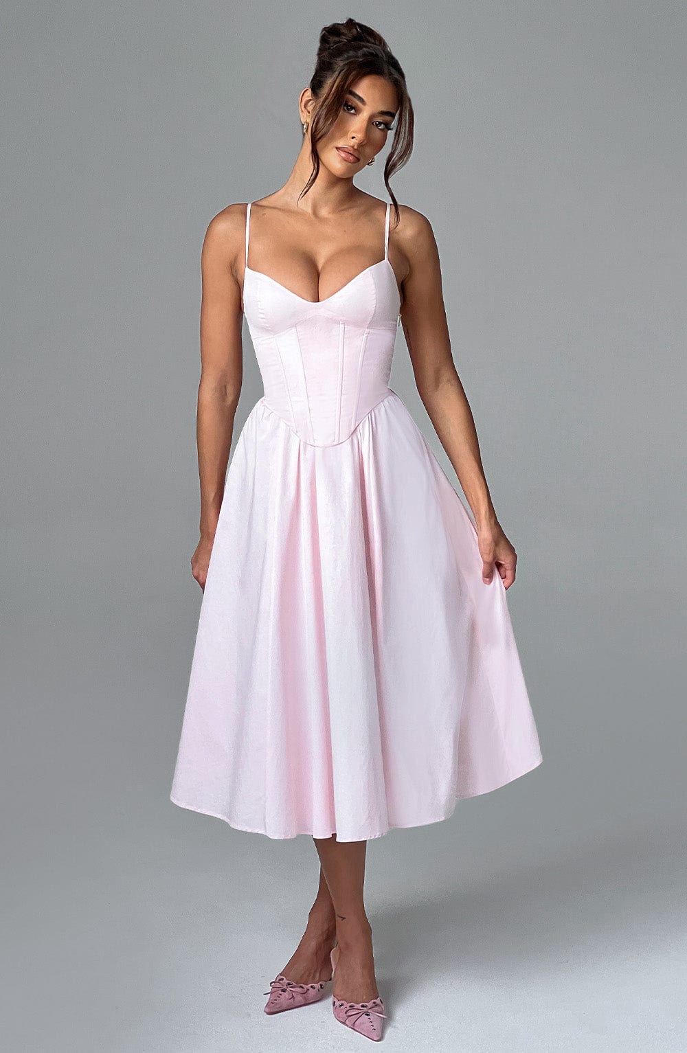 Grace™ | Abito Midi Corsetto