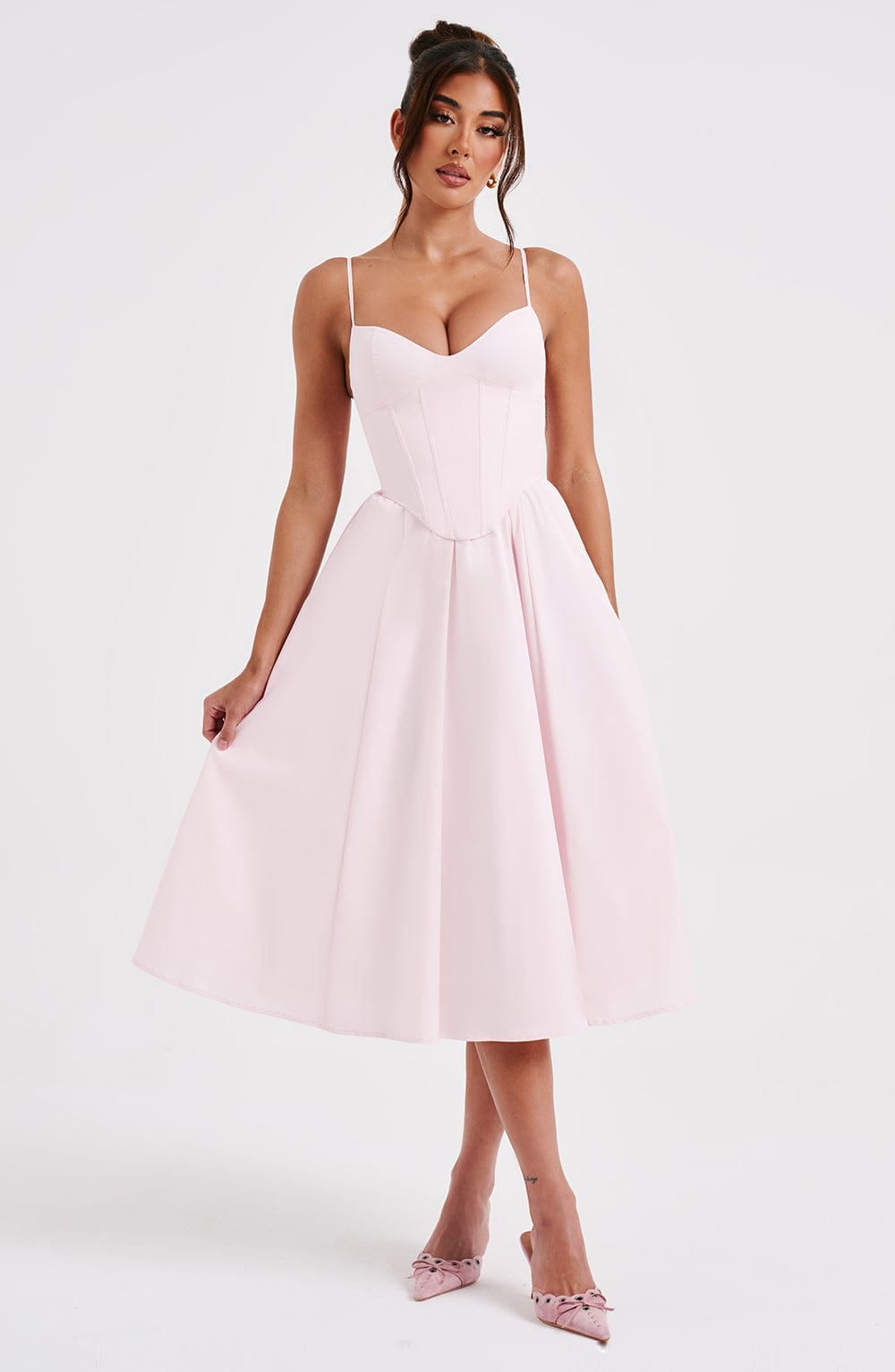 Grace™ | Abito Midi Corsetto